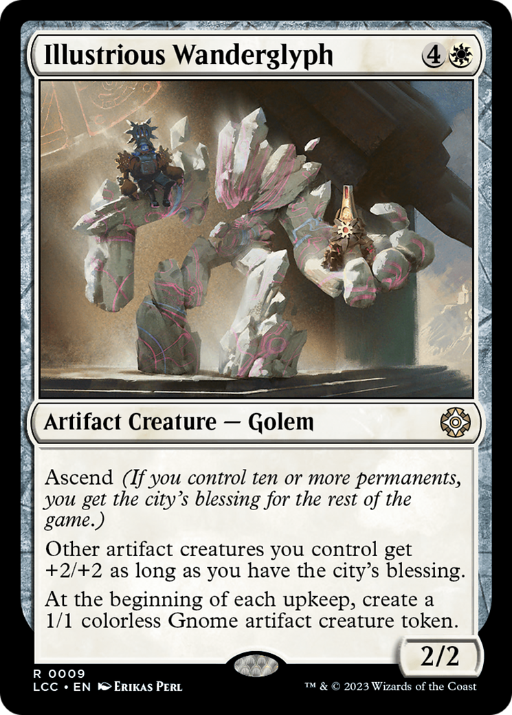 Illustrious Wanderglyph (009) Foil - The Lost Caverns of Ixalan Commander