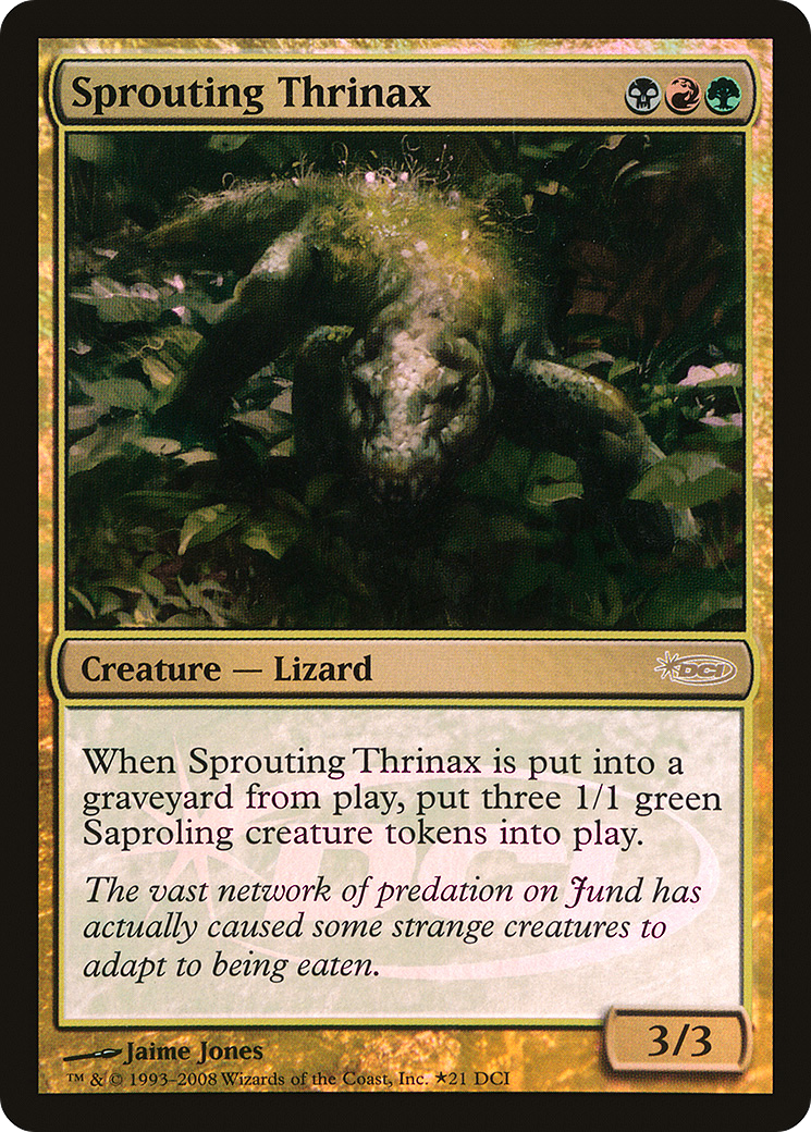 Sprouting Thrinax (021) Foil - DCI Promos