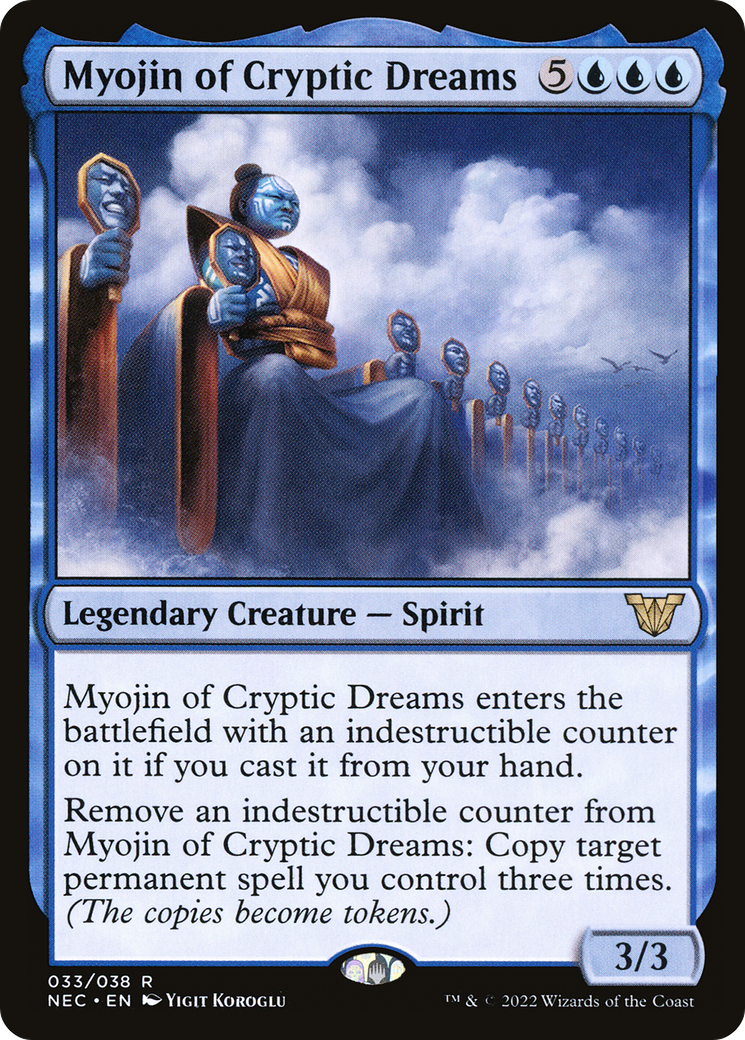 Myojin of Cryptic Dreams (033) Foil - Neon Dynasty Commander