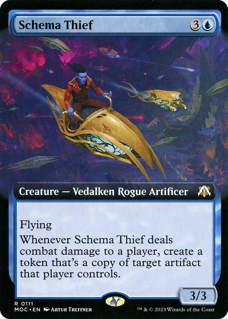 Schema Thief (Extended Art) (111) - March of the Machine Commander