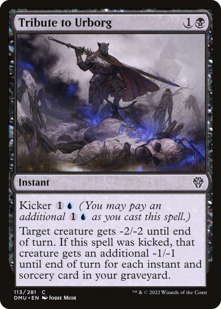 Tribute to Urborg (113) Foil - Dominaria United