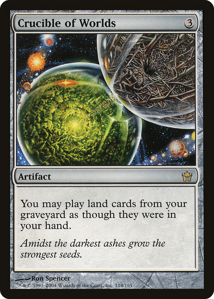 Crucible of Worlds (114) Foil - Fifth Dawn