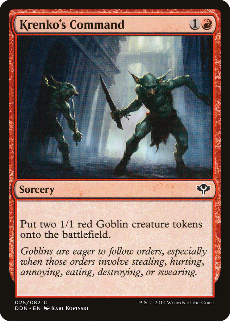 Krenko's Command (025) - Duel Decks: Speed vs. Cunning