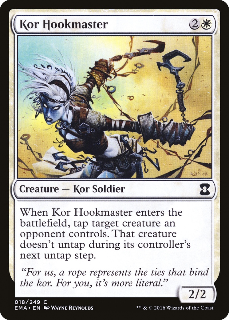 Kor Hookmaster (018) Foil - Eternal Masters
