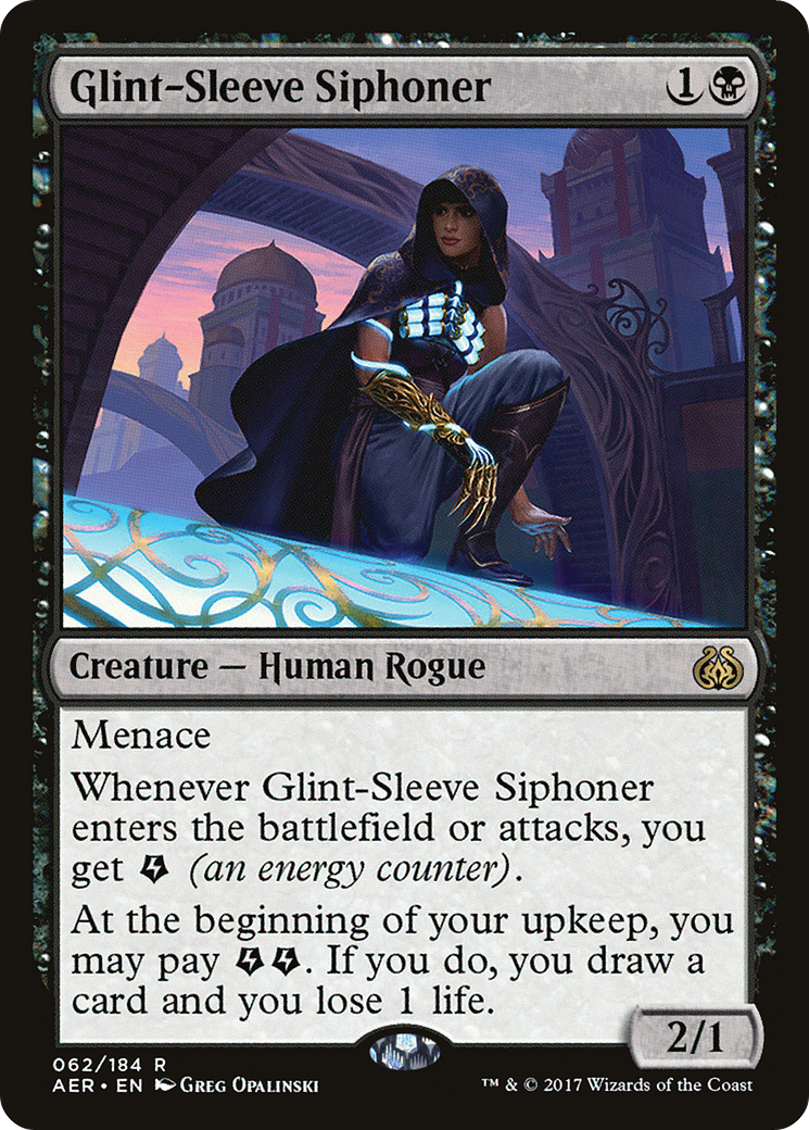 Glint-Sleeve Siphoner (062) Foil - Aether Revolt