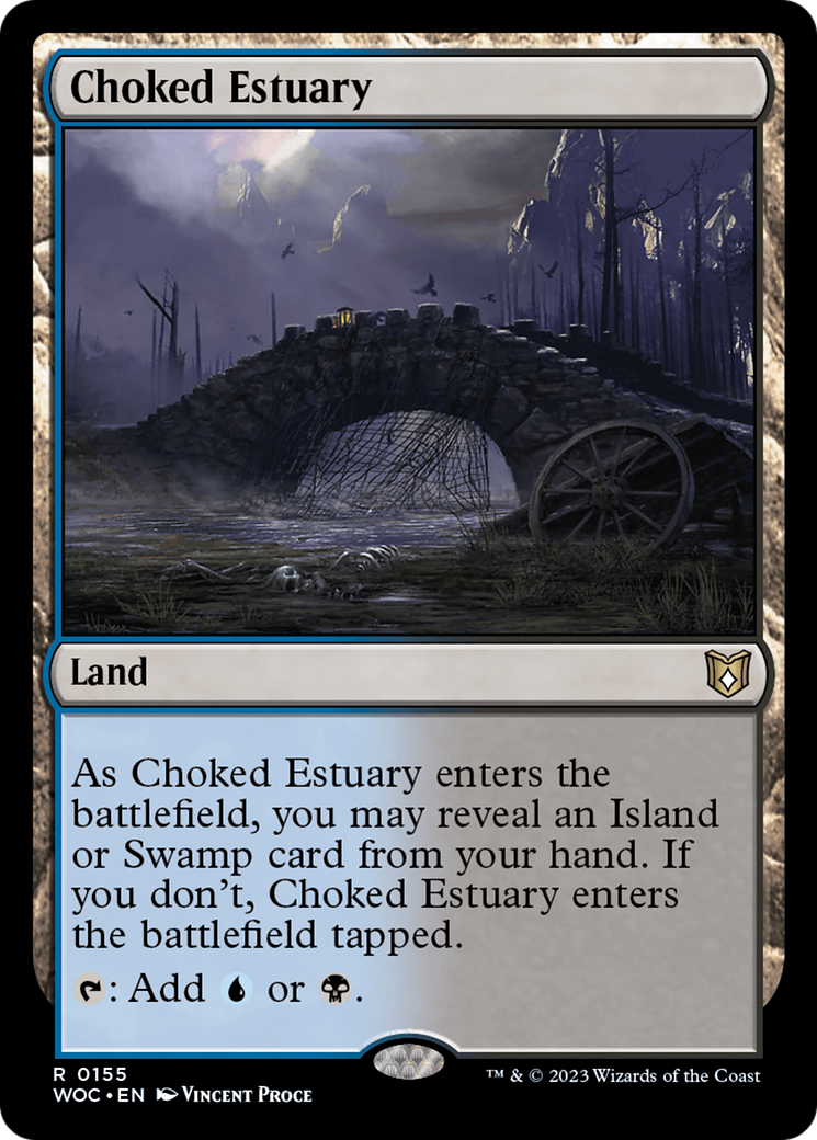 Choked Estuary (155) - Wilds of Eldraine Commander