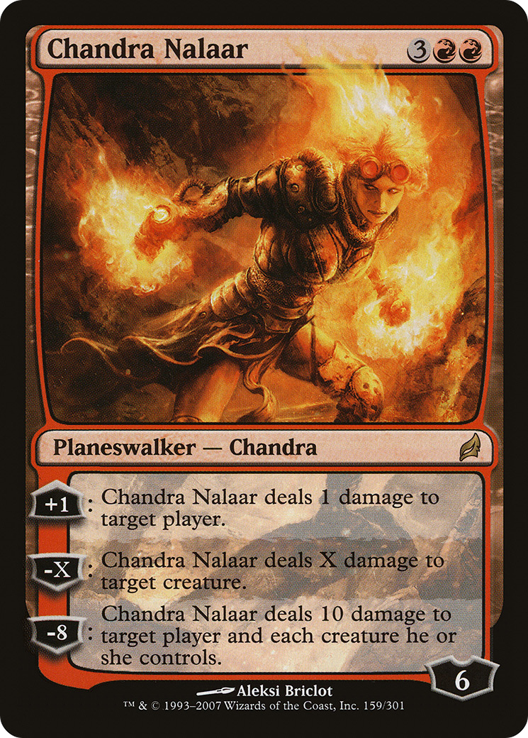 Chandra Nalaar (159) Foil - Lorwyn