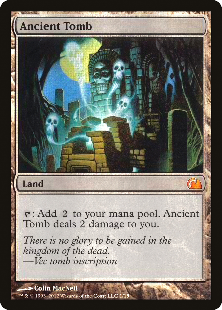 Ancient Tomb (001) Foil - From the Vault: Realms