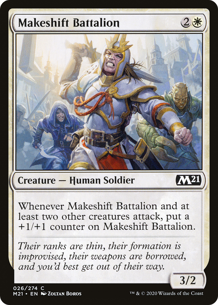 Makeshift Battalion (026) - Core Set 2021