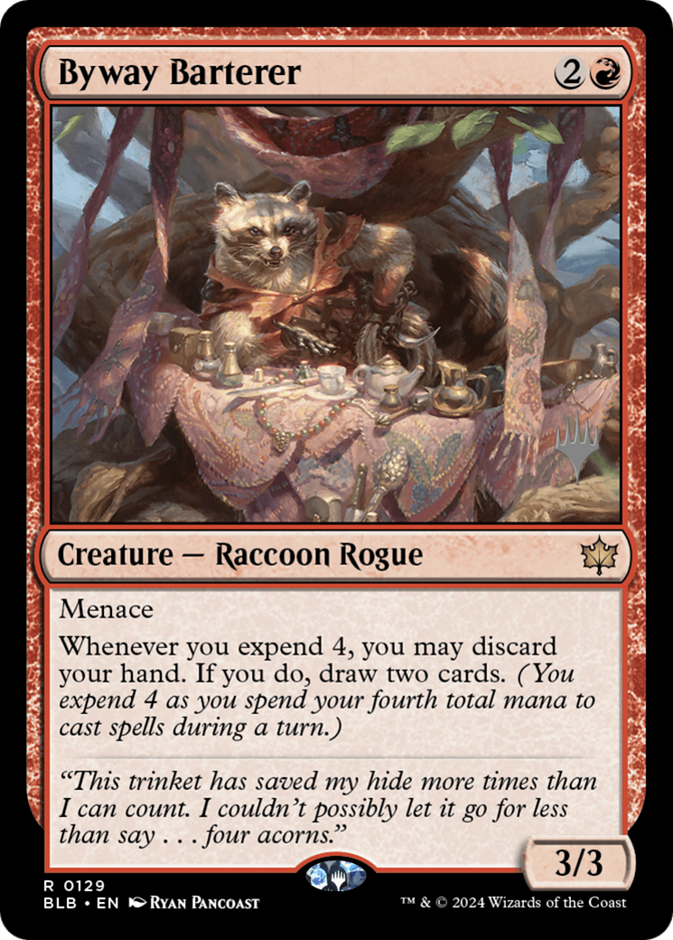 Byway Barterer (129) Foil - Bloomburrow Promos