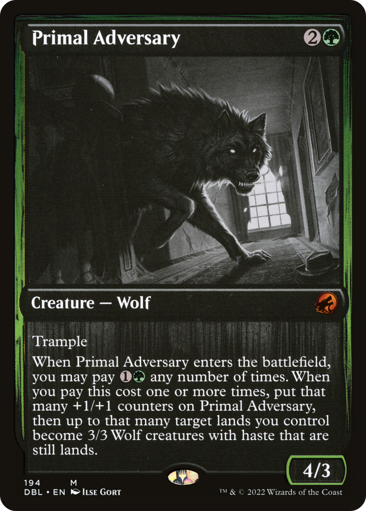 Primal Adversary (194) Foil - Innistrad: Double Feature
