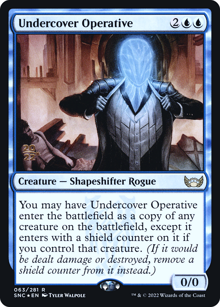 Undercover Operative (63s) Foil - Streets of New Capenna Promos