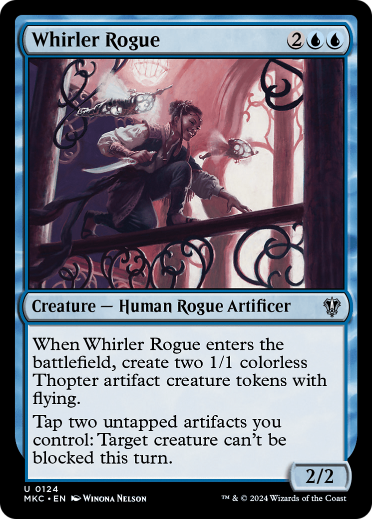 Whirler Rogue (124) - Murders at Karlov Manor Commander