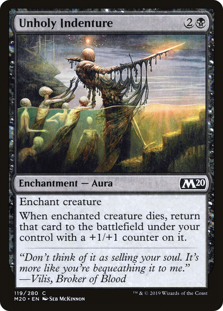 Unholy Indenture (119) - Core Set 2020
