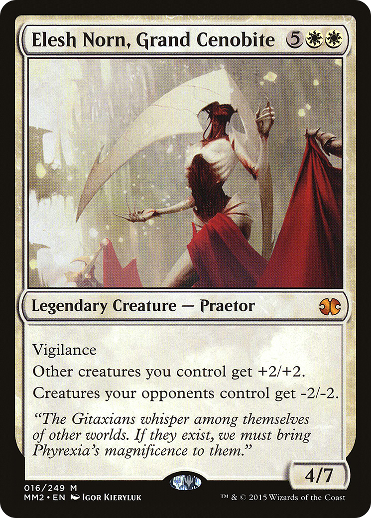 Elesh Norn, Grand Cenobite (016) Foil - Modern Masters 2015