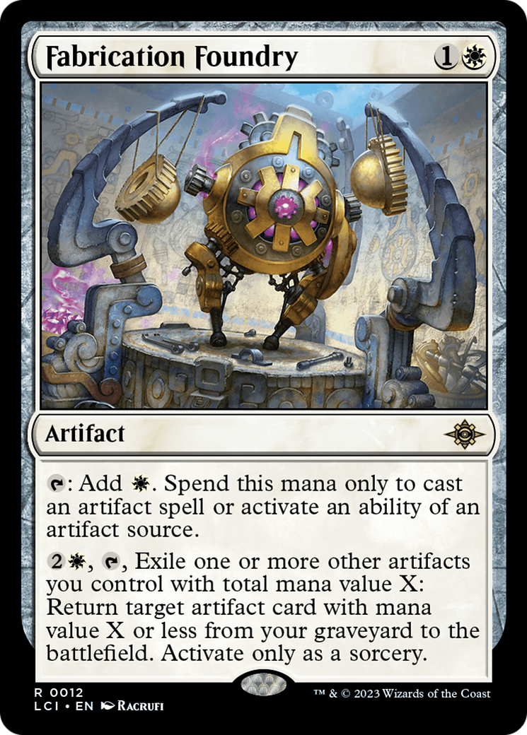 Fabrication Foundry (012) Foil - The Lost Caverns of Ixalan