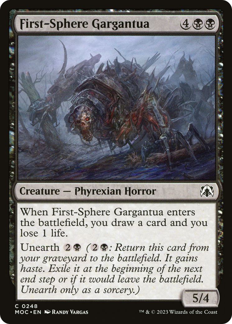 First-Sphere Gargantua (248) - March of the Machine Commander