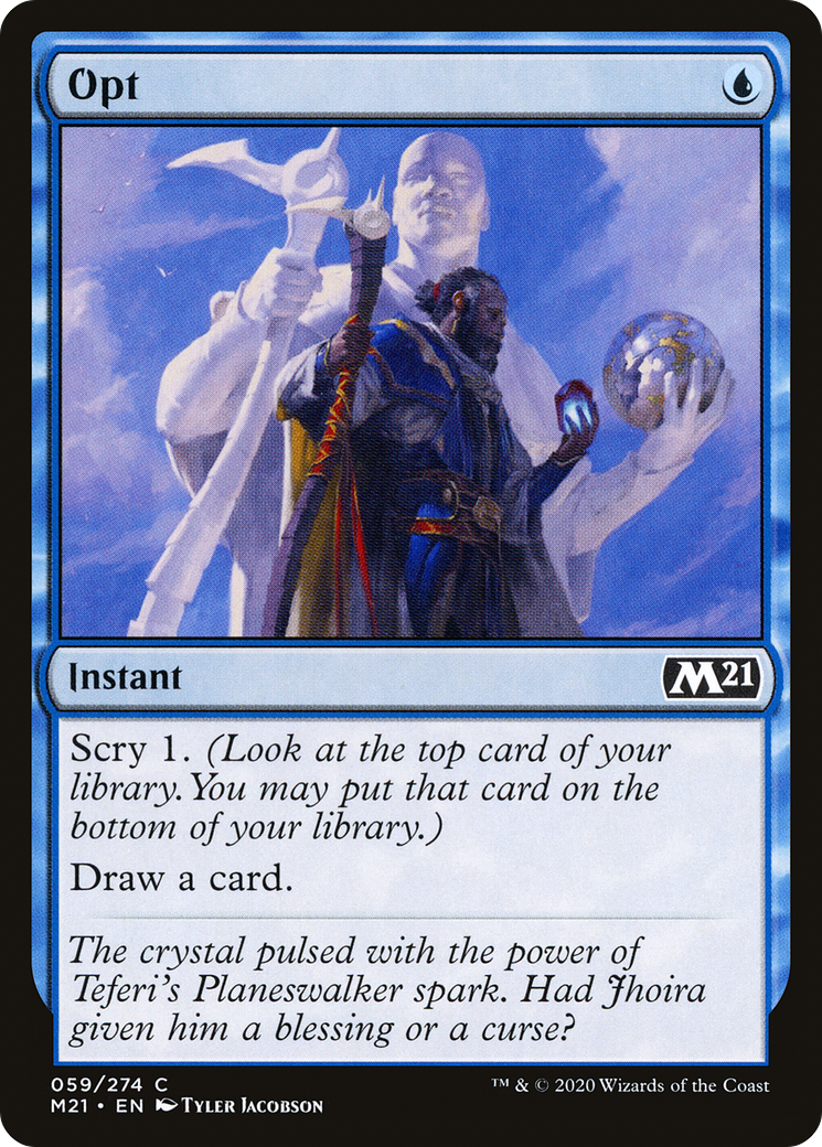 Opt (059) Foil - Core Set 2021