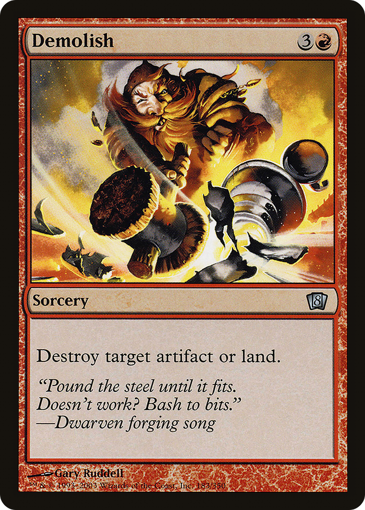 Demolish (183) - Eighth Edition