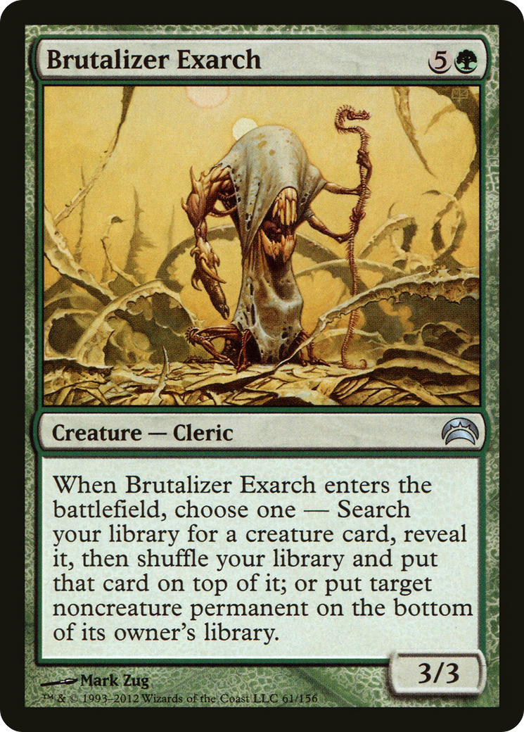 Brutalizer Exarch (061) - Planechase 2012