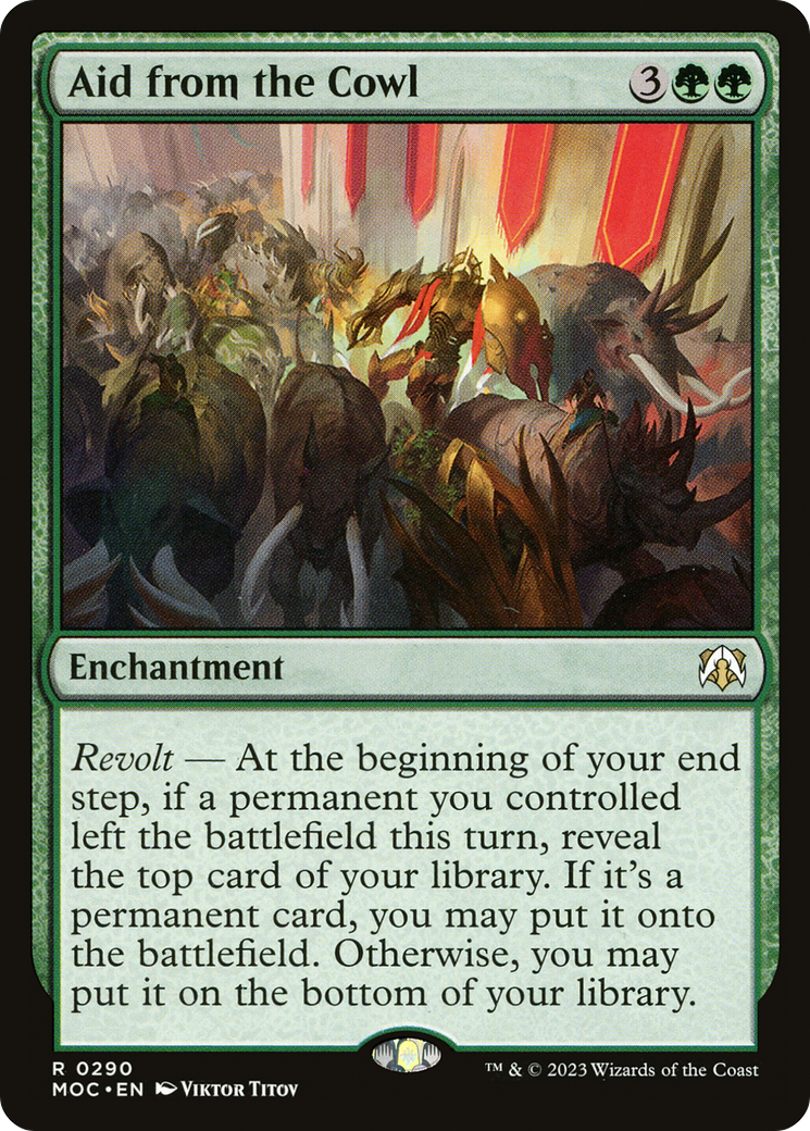 Aid from the Cowl (290) - March of the Machine Commander