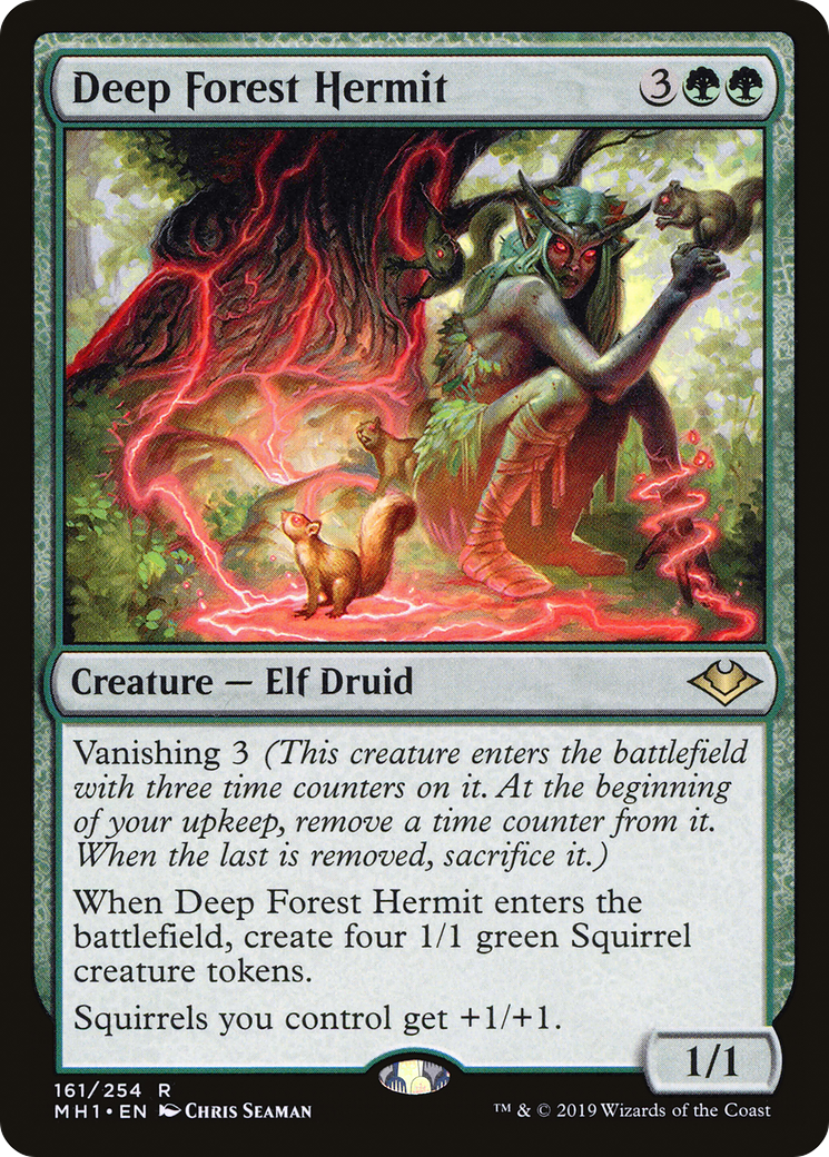 Deep Forest Hermit (161) Foil - Modern Horizons