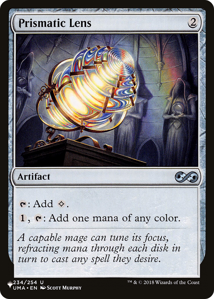 Prismatic Lens (UMA-234) - The List