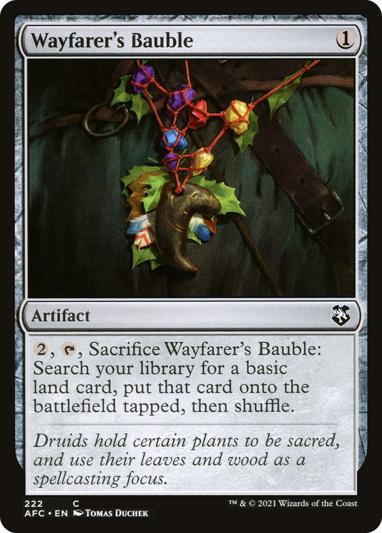 Wayfarer's Bauble (222) - Forgotten Realms Commander