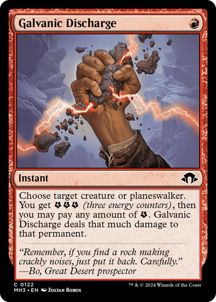 Galvanic Discharge (122) Foil - Modern Horizons 3