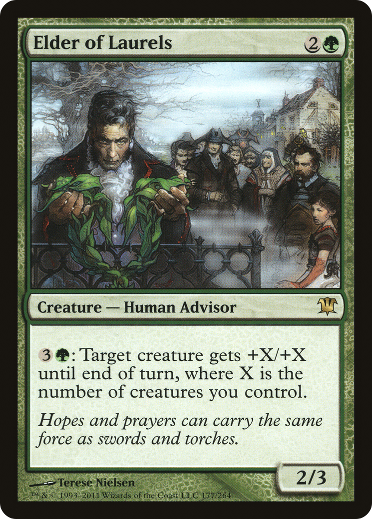 Elder of Laurels (177) Foil - Innistrad