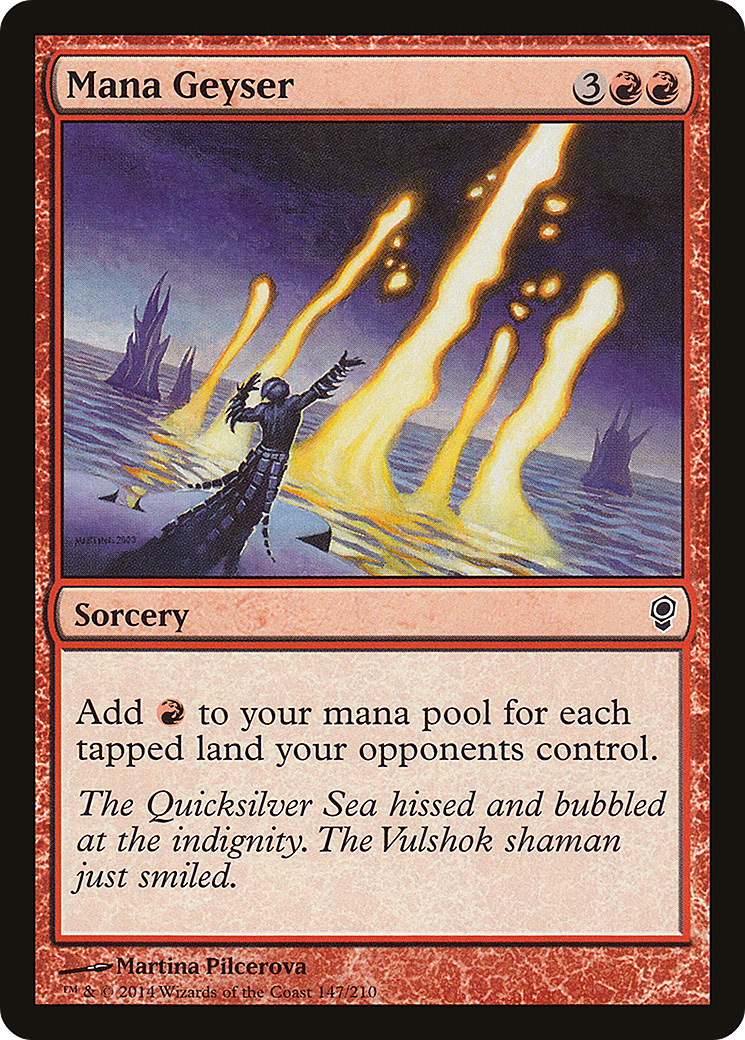 Mana Geyser (147) Foil - Conspiracy