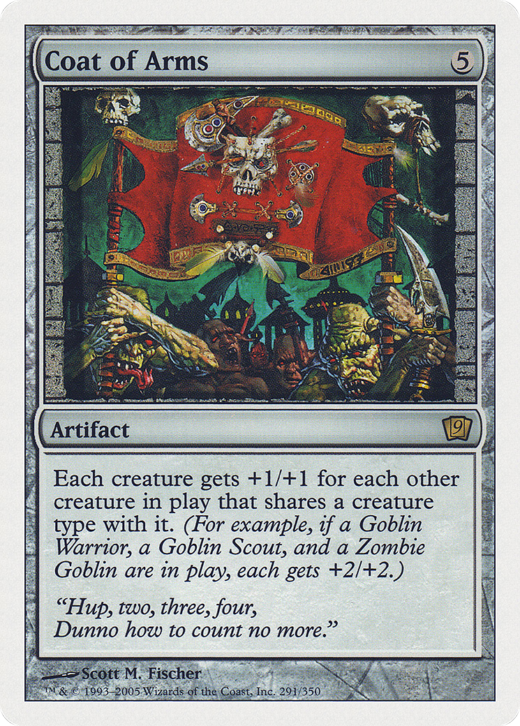 Coat of Arms (291) Foil - Ninth Edition