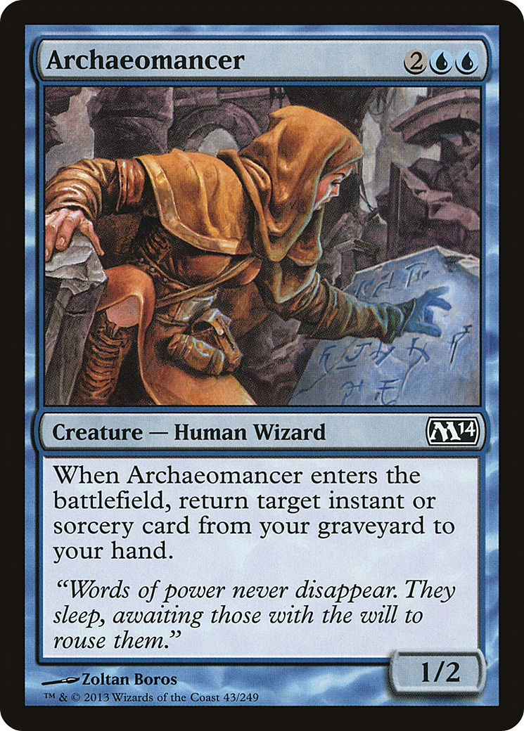 Archaeomancer (043) Foil - Magic 2014
