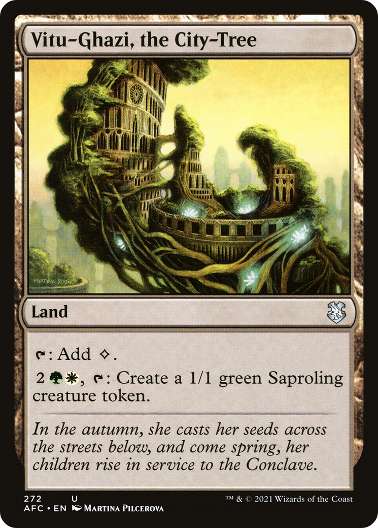 Vitu-Ghazi, the City-Tree (272) - Forgotten Realms Commander