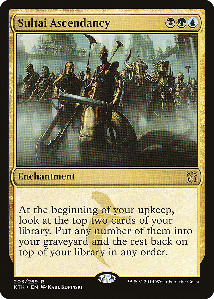 Sultai Ascendancy (203) Foil - Khans of Tarkir