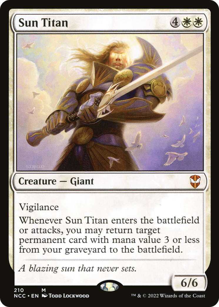 Sun Titan (210) - New Capenna Commander