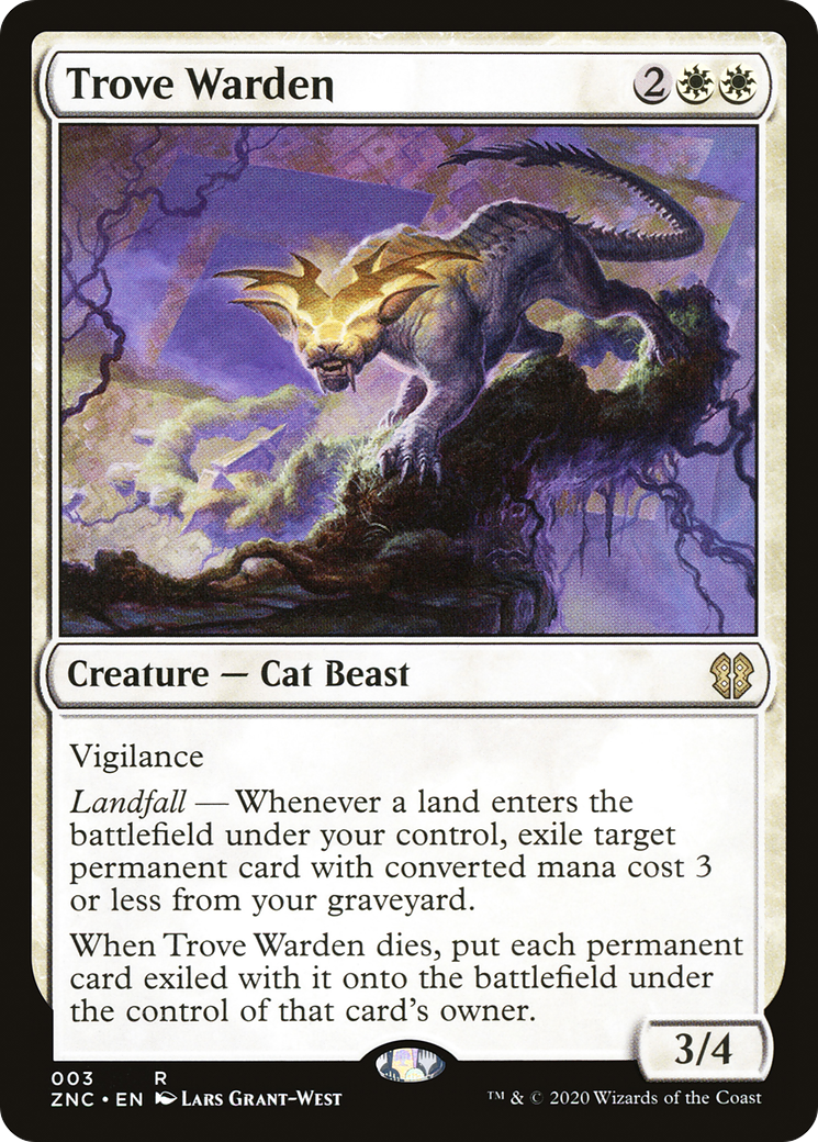 Trove Warden (003) - Zendikar Rising Commander