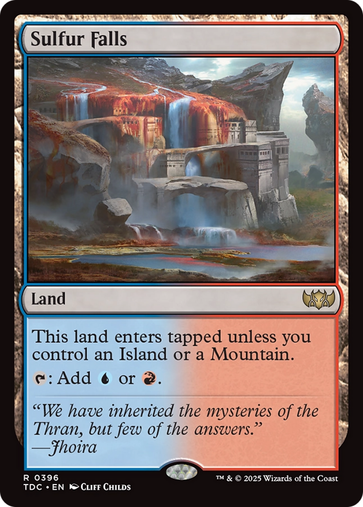 Sulfur Falls (396) - Commander: Tarkir: Dragonstorm
