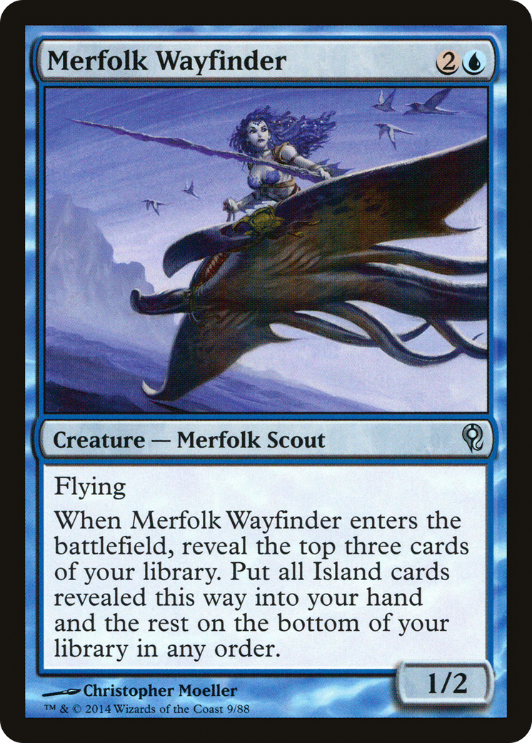 Merfolk Wayfinder (009) - Duel Decks: Jace vs. Vraska