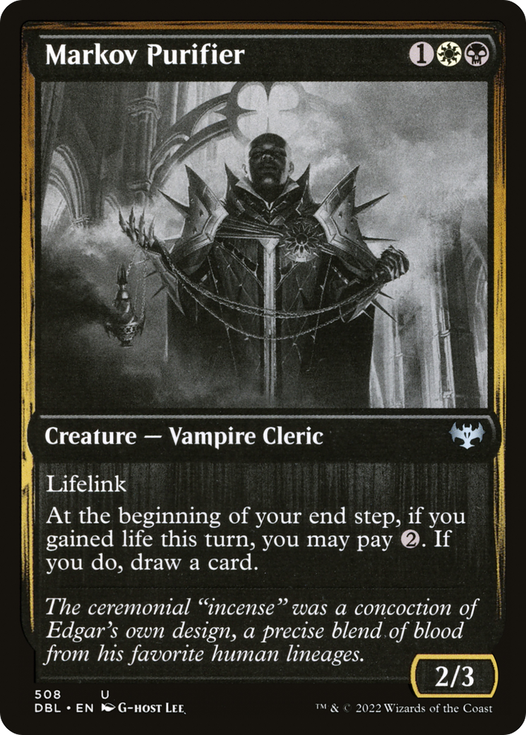 Markov Purifier (508) - Innistrad: Double Feature