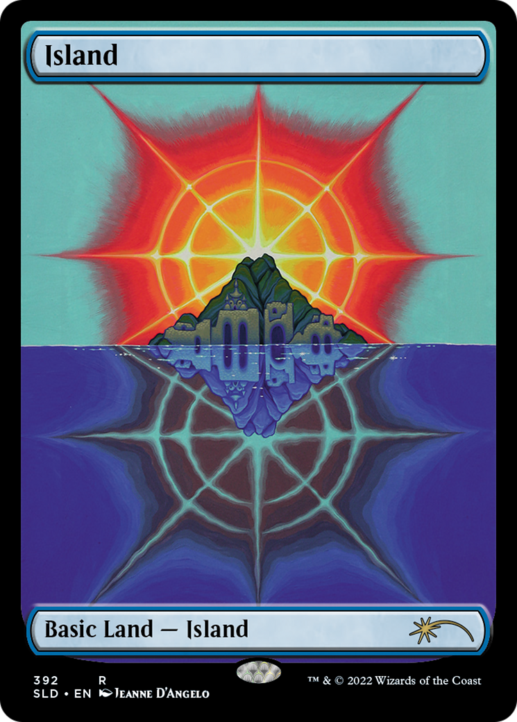 Island (392) Foil - Secret Lair Drop