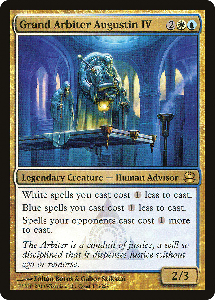 Grand Arbiter Augustin IV (176) Foil - Modern Masters