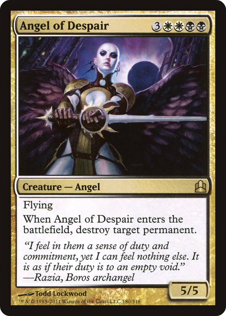 Angel of Despair (180) - Commander 2011