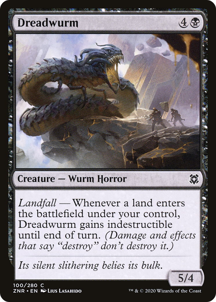 Dreadwurm (100) Foil - Zendikar Rising