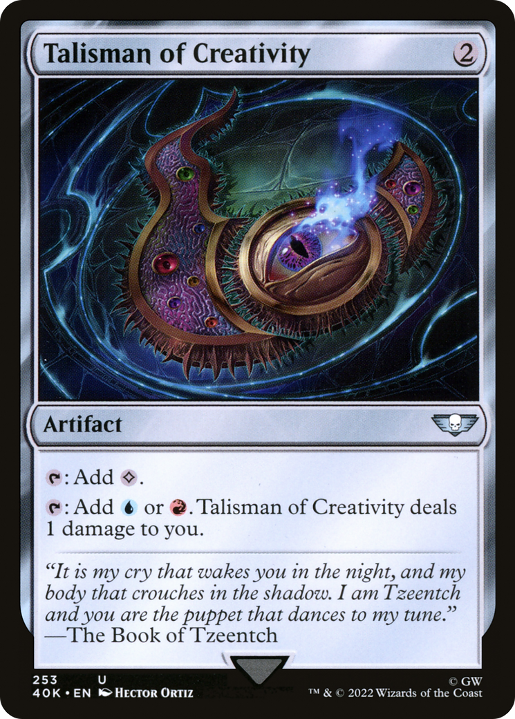 Talisman of Creativity (253) - Warhammer 40,000 Commander