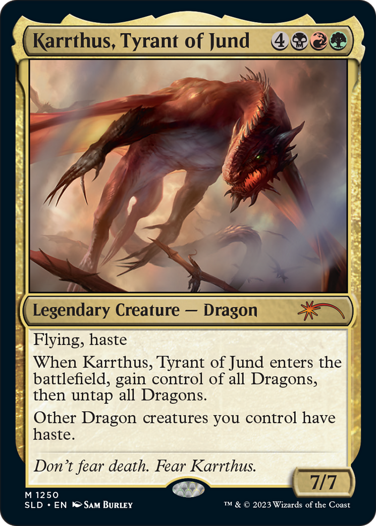 Karrthus, Tyrant of Jund (1250) - Secret Lair Drop