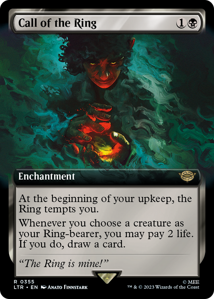 Call of the Ring (Extended Art) (355) Foil - The Lord of the Rings: Tales of Middle-earth