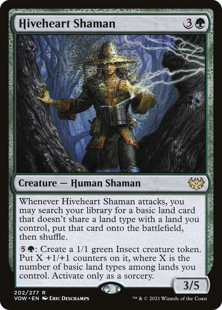 Hiveheart Shaman (202) Foil - Innistrad: Crimson Vow