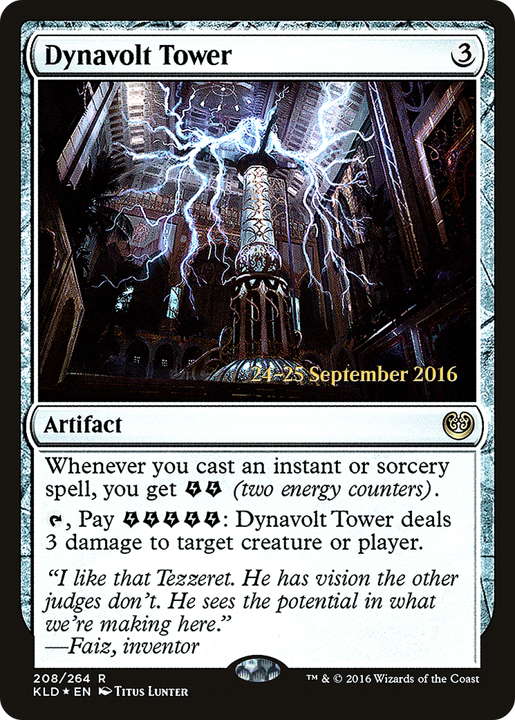 Dynavolt Tower (208) Foil - Kaladesh Promos