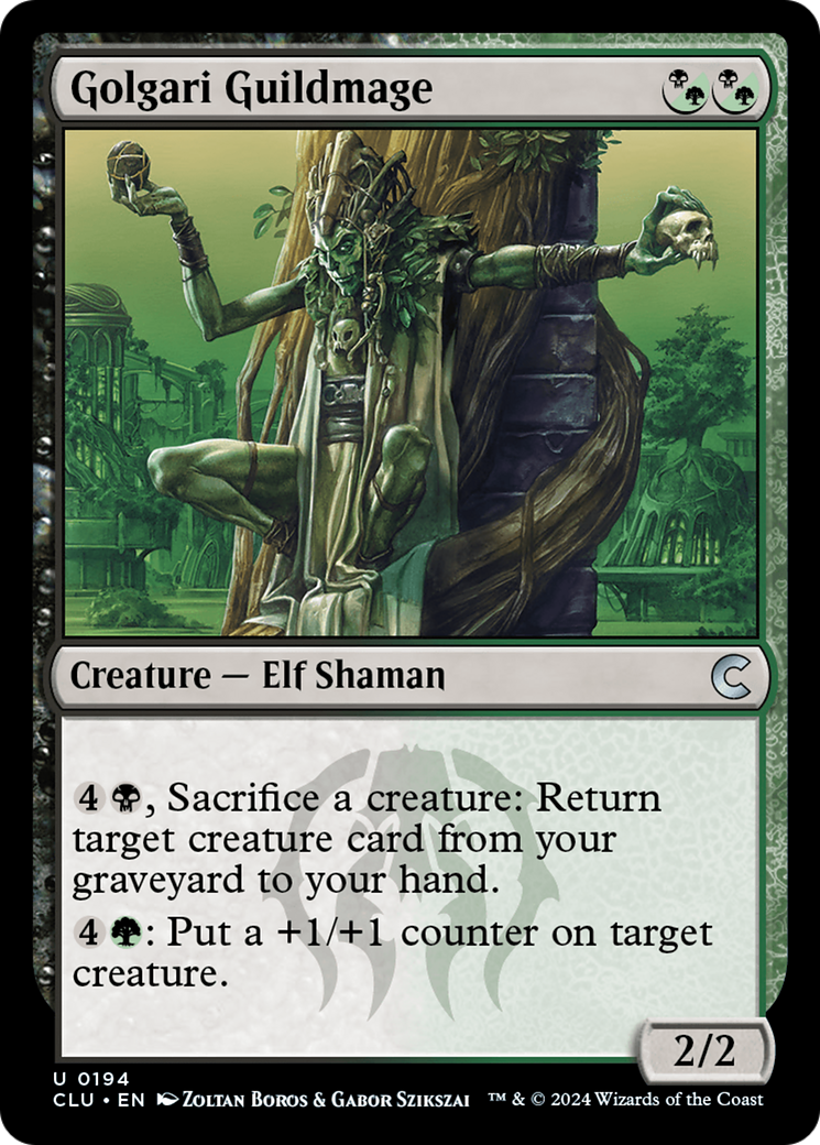 Golgari Guildmage (194) - Ravnica: Clue Edition